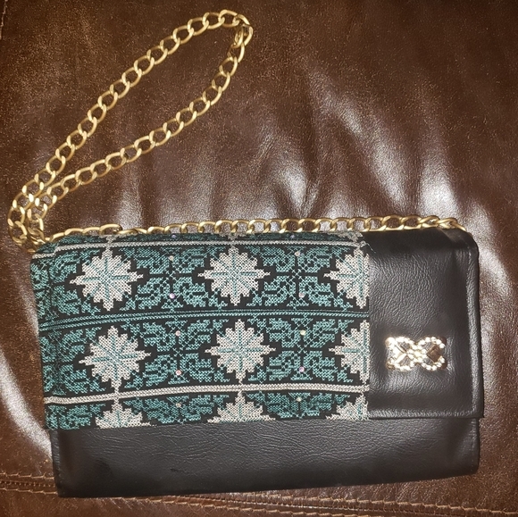 Cross-stitch hand bag purse Palestinian Jordanian - Picture 4 of 5